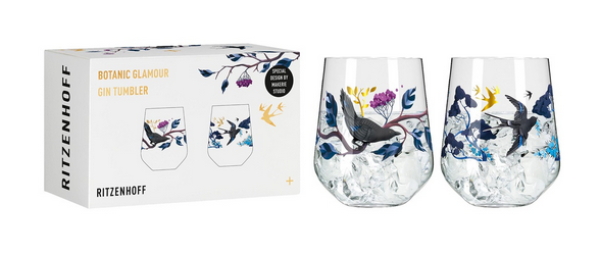 2er-Set Gin Tumbler BOTANIC GLAMOUR